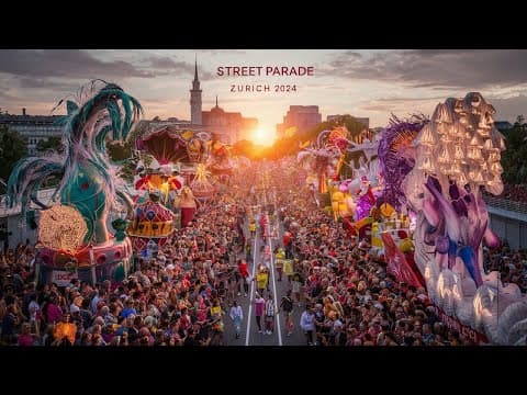 A visitor's film of the 2024 parade