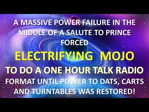 ELECTRIFYING MOJO DOES TALK RADIO.