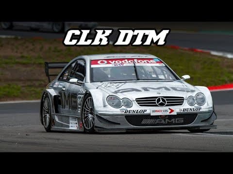 2000 Mercedes CLK DTM - racing at the Nürburgring 2019