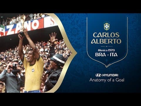 Brazil 1970 — Carlos Alberto's perfect goal