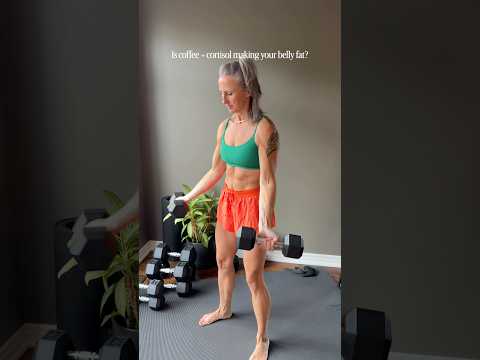 "Is coffee + cortisol making your belly fat?"