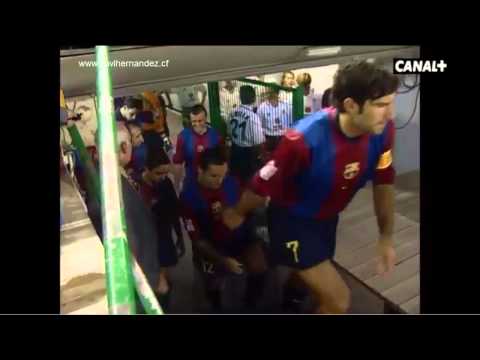 Xavi Hernandez, su primer reportaje (17-10-1998 en Canal+)