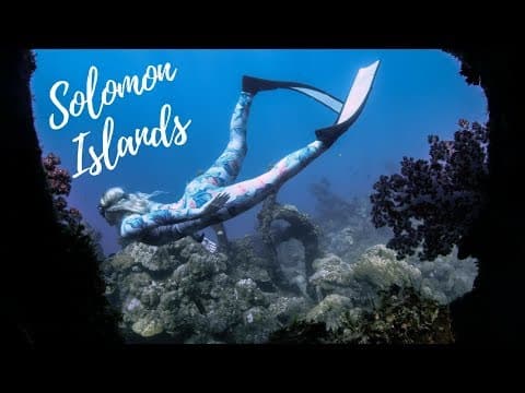 Freediving Solomon Islands | Hirokawa Maru | Bonegi I Wreck | GoPro