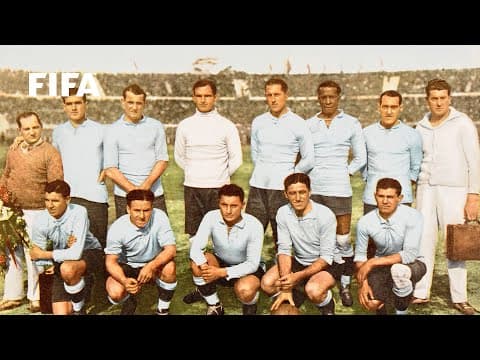 Uruguay win the first World Cup