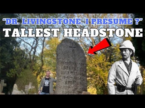 Henry Morton Stanley - Massive Grave - Dr Livingstone I presume?