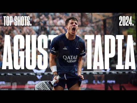 BEST OF 2024: 'El Mozart' Agustin Tapia's best shots in 2024