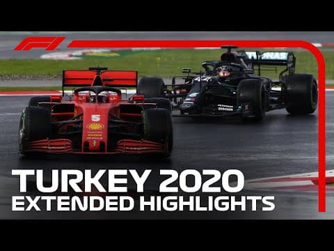 Extended Race Highlights | 2020 Turkish Grand Prix (Hamilton's 7th Title)