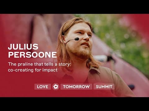 Julius Persoone: The praline that tells a story: co-creating for impact (hosted by In4Care)