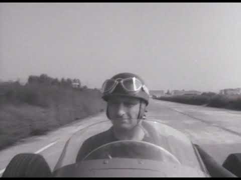 Onboard with Juan Manuel Fangio testing a Maserati | 1957 F1 | Modena Autodrome
