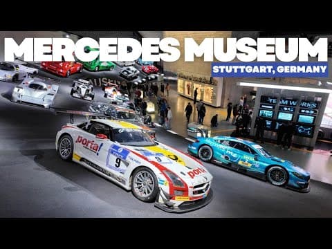30 MINUTES MERCEDES MUSEUM TOUR STUTTGART, GERMANY - 2026 4K