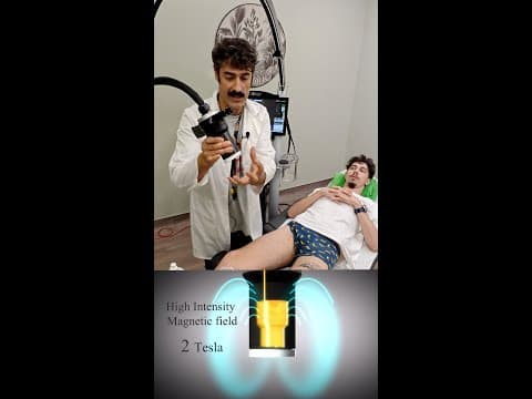A session filmed with a real patient