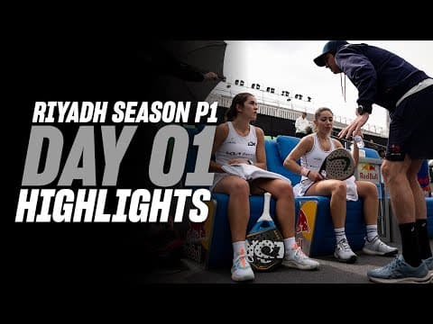 Riyadh Season Premier Padel P1 Day 1 – Round of 32 – Women’s Highlight