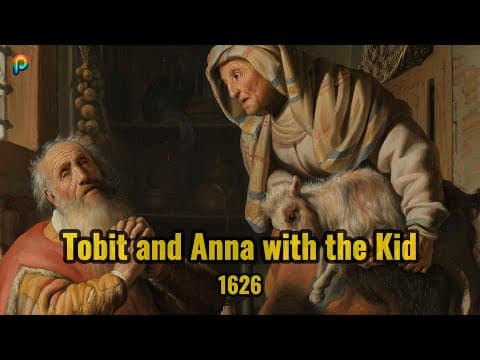 Rembrandt, Tobit and Anna with the Kid, 1626