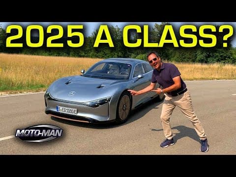 Mercedes EQXX: Driving the Mercedes of 2025 today!