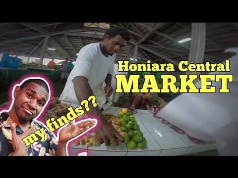From Garden to Market | My Day Living in Honiara, Solomon Islands