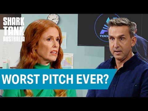 Is AI Toolkit The WORST Pitch In The Tank? | Shark Tank Australia
