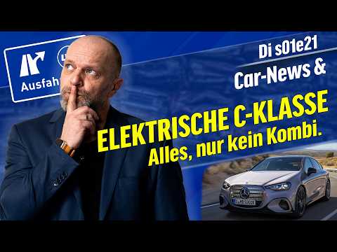 Mercedes-Benz C-Klasse elektrisch W520 | Car-News | Ausfahrt.tv Show s01e21