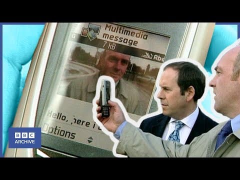2001: CAMERAS on PHONES? - BBC News Retro Tech