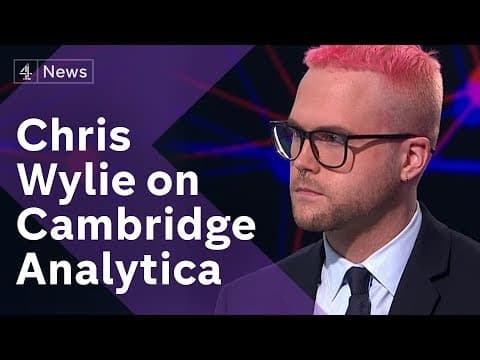Cambridge Analytica Whistleblower