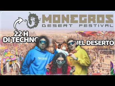 Il FESTIVAL da 22 ORE nel DESERTO! - Monegros Desert Festival