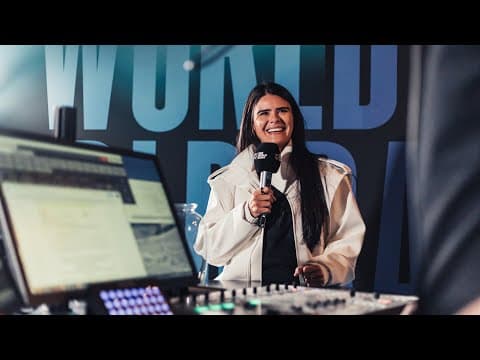 ANNA at the One World Radio studio | Tomorrowland Winter 2023