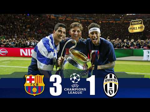 Barcelona 3-1 Juventus | UCL Final 2015| Extended Highlights