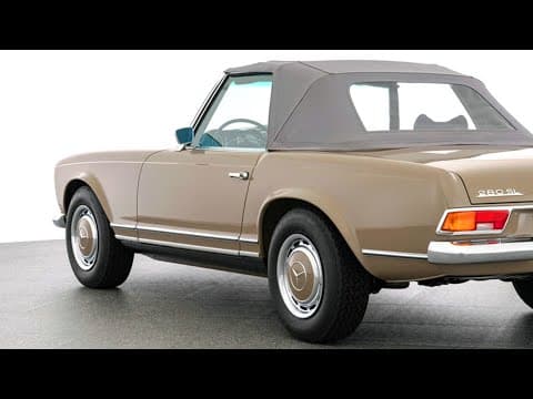 w113 Mercedes-Benz 280 SL Pagoda after restoration by BRABUS Classic, 1970
