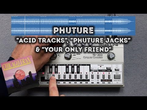 Rebuilding Phuture's Acid Tracks patterns on a TB-303
