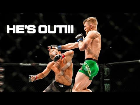 Conor McGregor — 13 second KO of José Aldo
