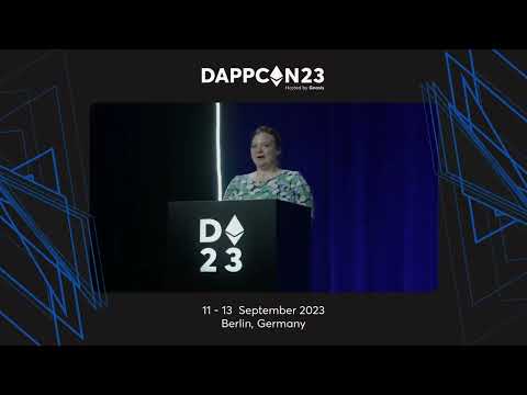 Welcome to DappCon23 - Friederike Ernst