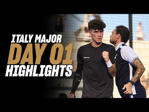 BNL Italy Premier Padel Major : Day 1 Men's Highlights