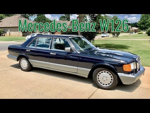 Mercedes-Benz W126: The Vision of Bruno Sacco