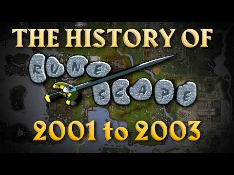 The world map of RuneScape Classic, 2001 to 2003