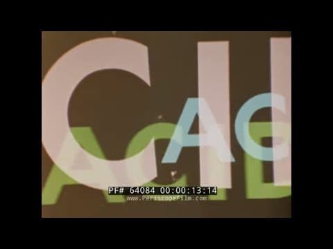 Lysergic Acid Diethylamide — 1960s LSD Drug Scare Film (Periscope)