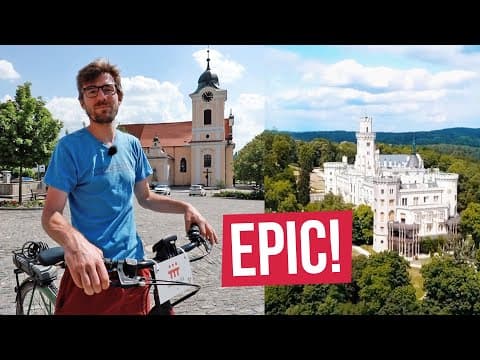 Charles Castle, Rock Climbing and Epic Bike Riding - South Bohemia