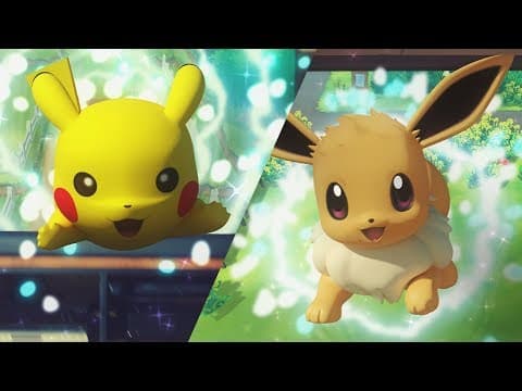 Let's Go, Pikachu! & Let's Go, Eevee! announced