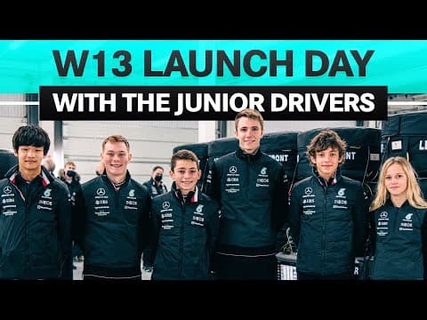 W13 Launch: Meet the Mercedes-AMG F1 Juniors!