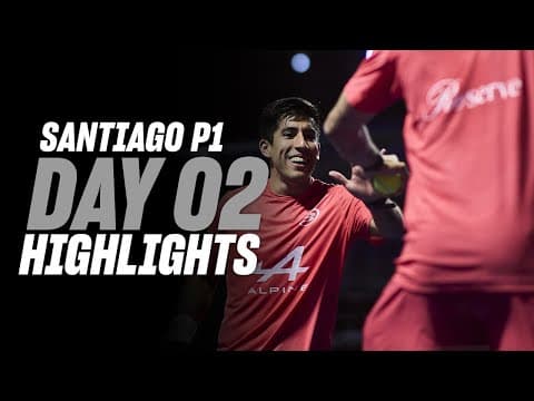 Santiago Premier Padel P1 Day 2 – Round of 32 –Men's Highlight