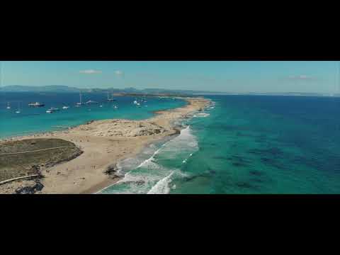 IBIZA / FORMENTERA Relaxing Drone Flight to chill(4K)