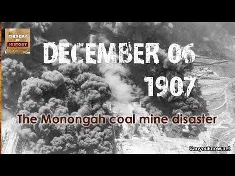 The Monongah mine disaster of 1907