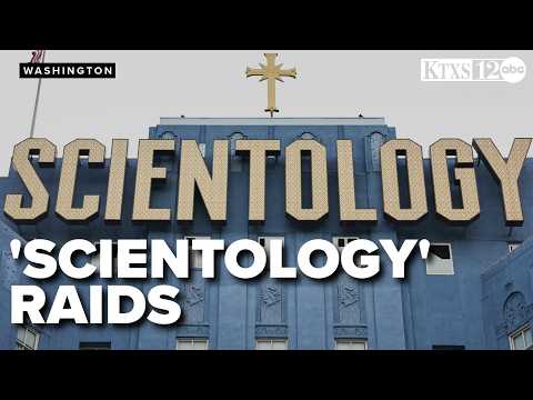 Scientology 'raids' viral trend turns violent (KTXS)