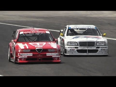 1994 Alfa Romeo 155 V6 Ti DTM & Mercedes C-Class DTM Reunited on Track!