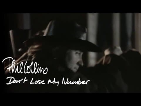Phil Collins — Don't Lose My Number