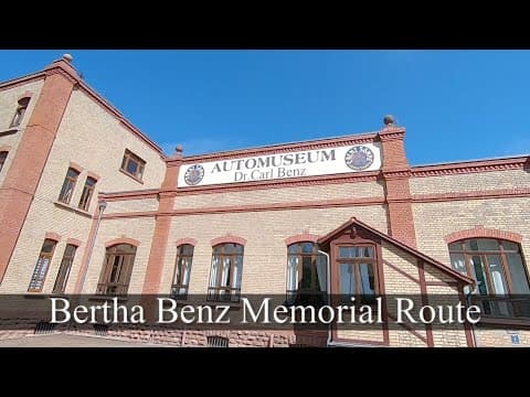 Bertha Benz Memorial Route