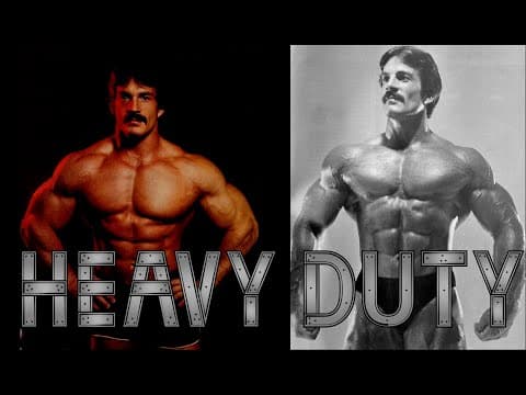 MIKE MENTZER: THE HEAVY DUTY TRAINING SYSTEM (HIGH-INTENSITY TRAINING -- THEORY AND APPLICATION)