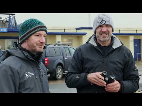 We met up with Monty Halls in January to look at the Wildlife Experience Week in the Isle of Man.