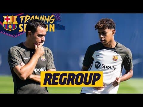TACTICAL TRAINING | XAVI's solution for ‘low block’ opposition 🗒️🖊️