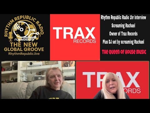 Screamin' Rachael on Trax Records - Rhythm Republic Radio