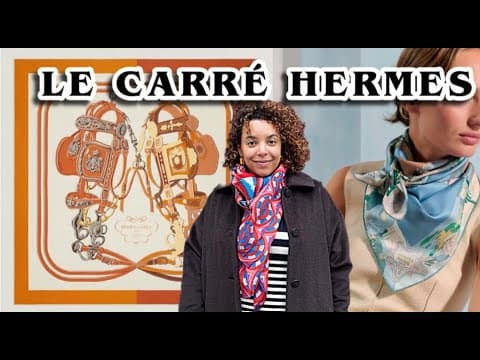 Le Carré Hermès - Histoire, fabrication, Carré surteint