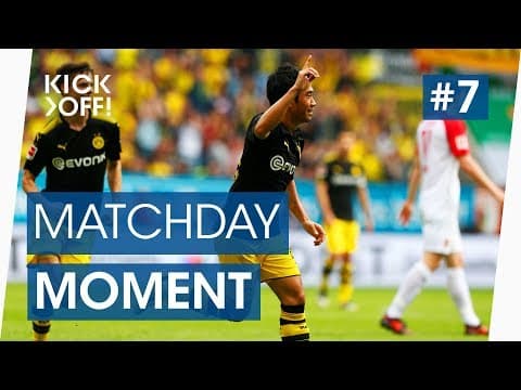 Kagawa's wonder goal breaks a Bundesliga record